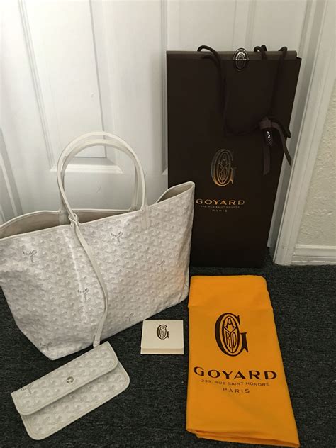 goyard st louis pm white price|goyard size pm or gm.